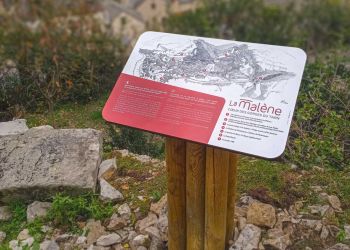 Conception de panneaux pour la mairie de la Malène