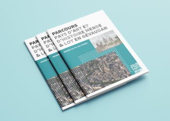 Conception de brochures sur la ville de Mende