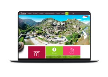 Conception d'un site internet de La Malène