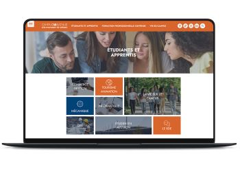 Conception d'un site web pour le Campus XII Avenue