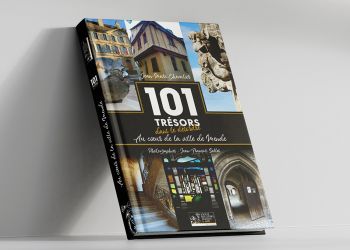 Conception du livre "101 trésors de la ville de Mende"