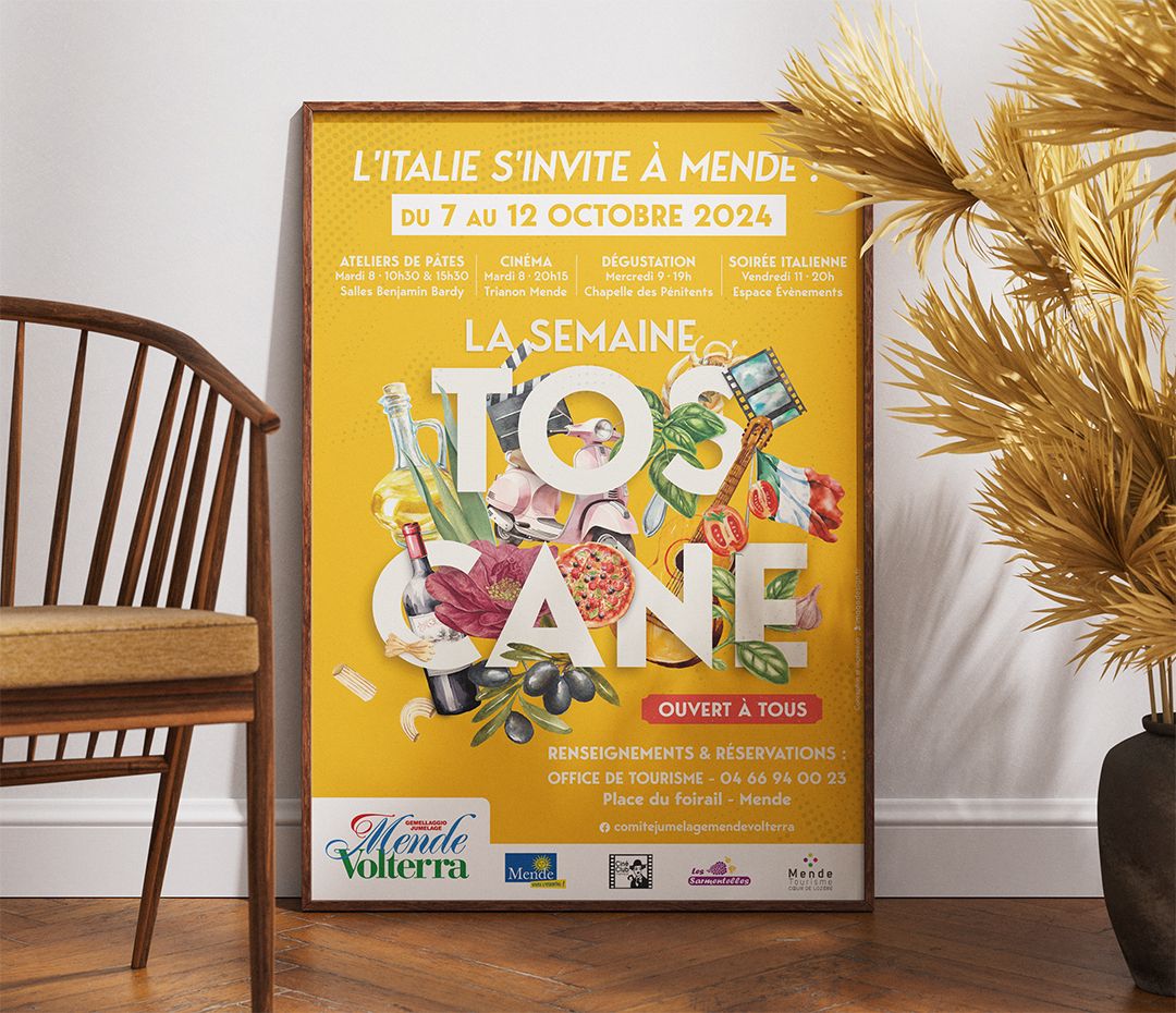 Communication pour la Semaine Toscane 2023