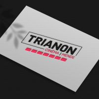 Création du logo du cinéma le Trianon