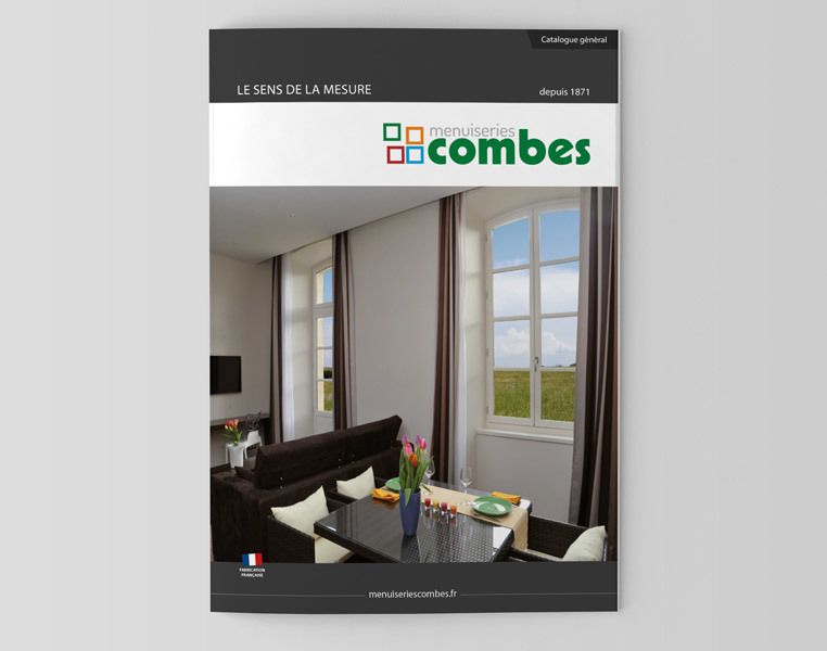 Catalogue et Roll Up Menuserie COMBES