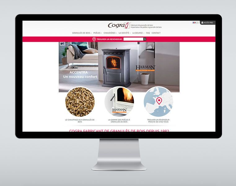 Refonte du site internet de Cogra