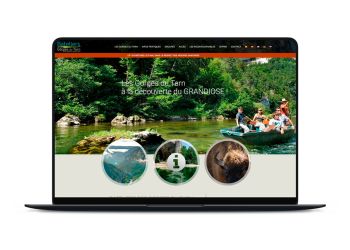 Site web des Bateliers des Gorges du Tarn