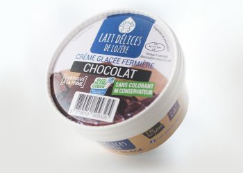 Packaging et maquette pour Lait délices de Lozère