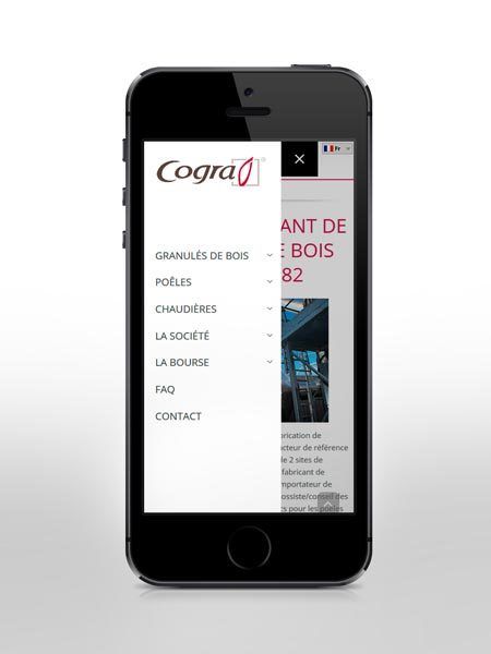 Refonte du site internet de Cogra