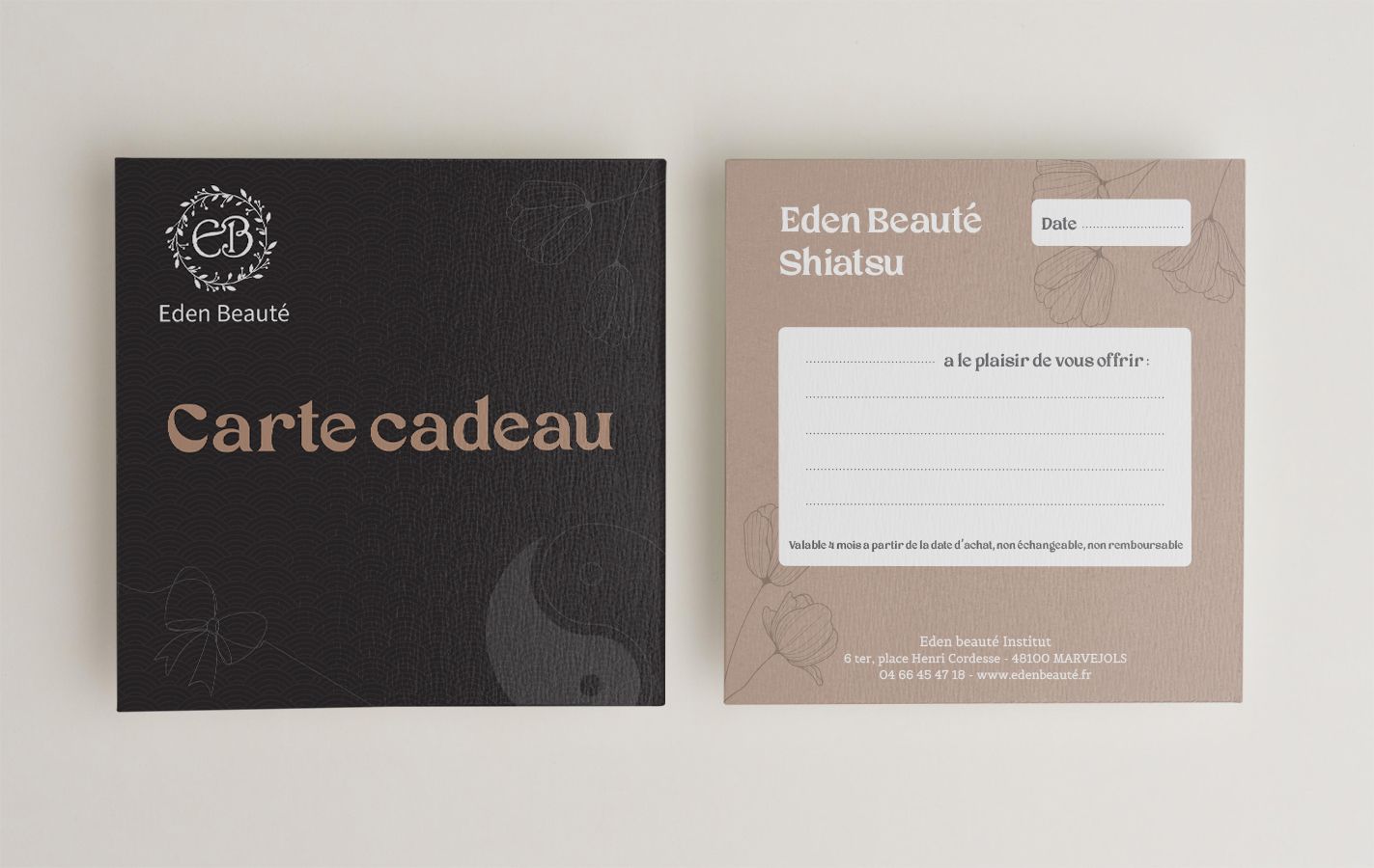 Communication pour Eden Beauté